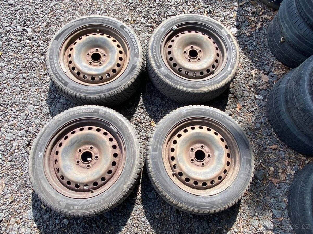 136. sada zimní kola 205/55 r16 5x108 Ford