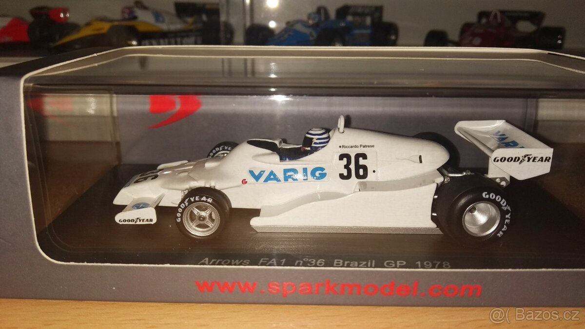 F1 Arrows FA1 #36 Riccardo Patrese 1978 Brazil GP Spark 1:43