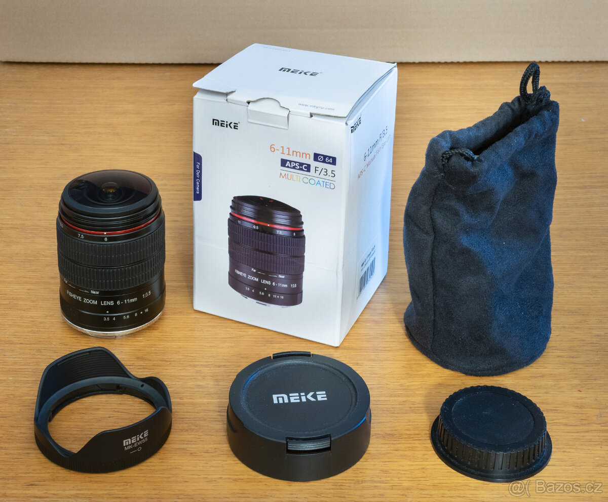 MEIKE 6-11 mm f/3,5 MC Fisheye pro Canon EF (RF)