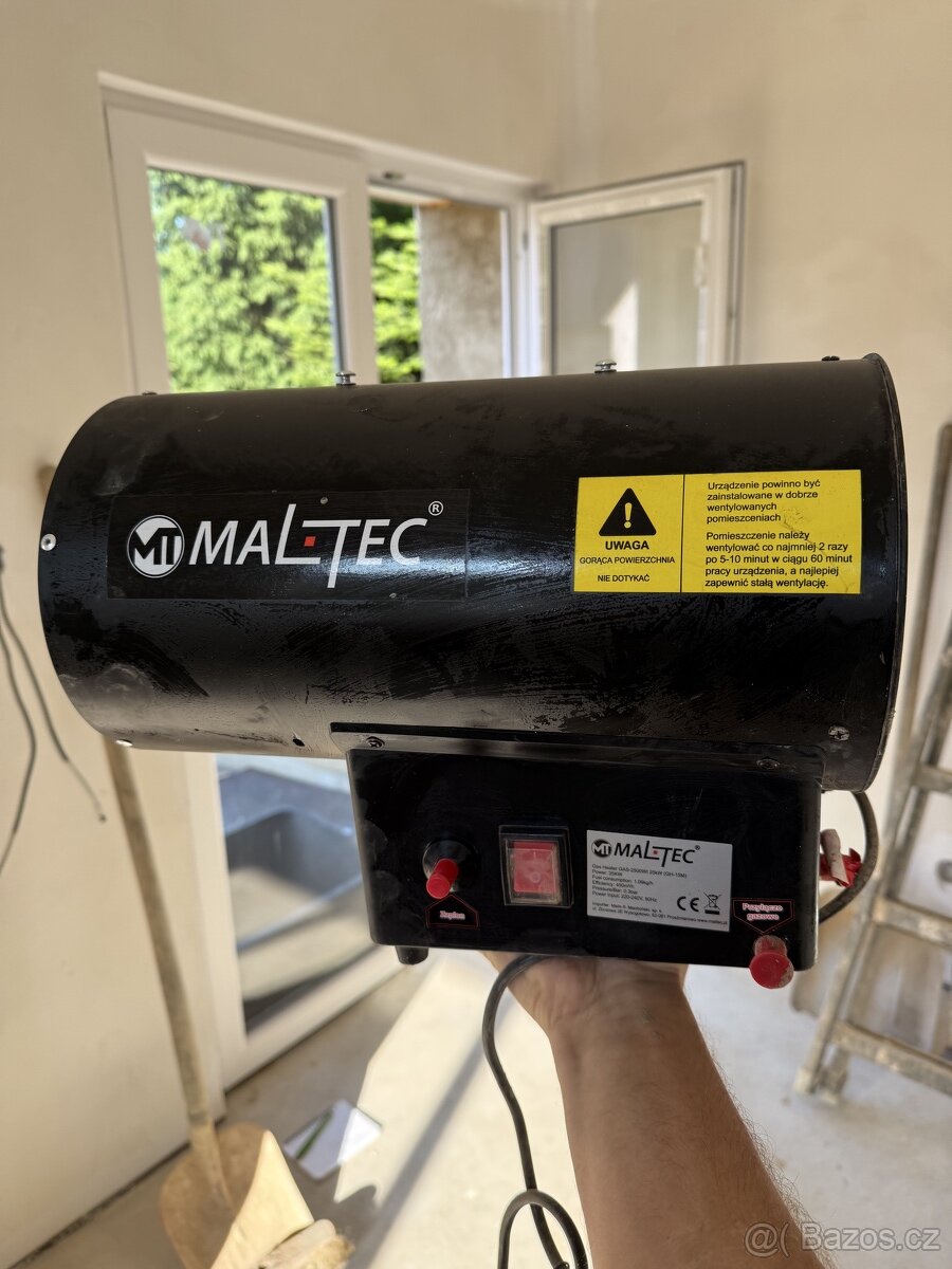 Plynové topidlo 25 kW Maltec