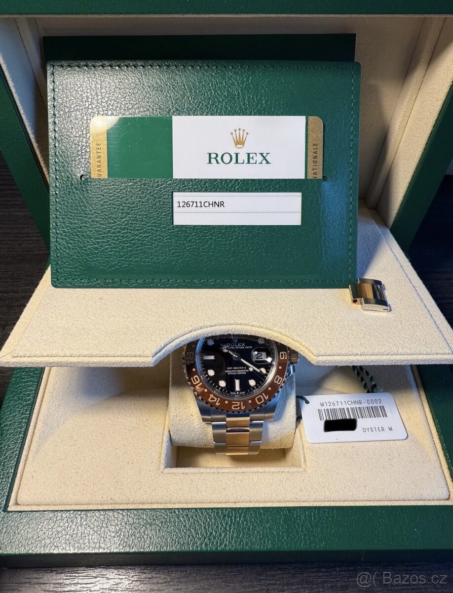 Rolex GMT-Master II “Rootbeer” Ref. 126711CHNR rose gold