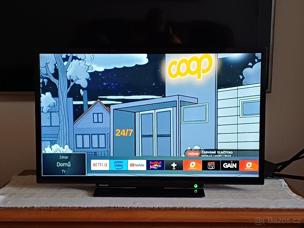 Smart TV Toshiba 32L2863DG-úhlopříčka 81cm,Wi-Fi, DVB-T2