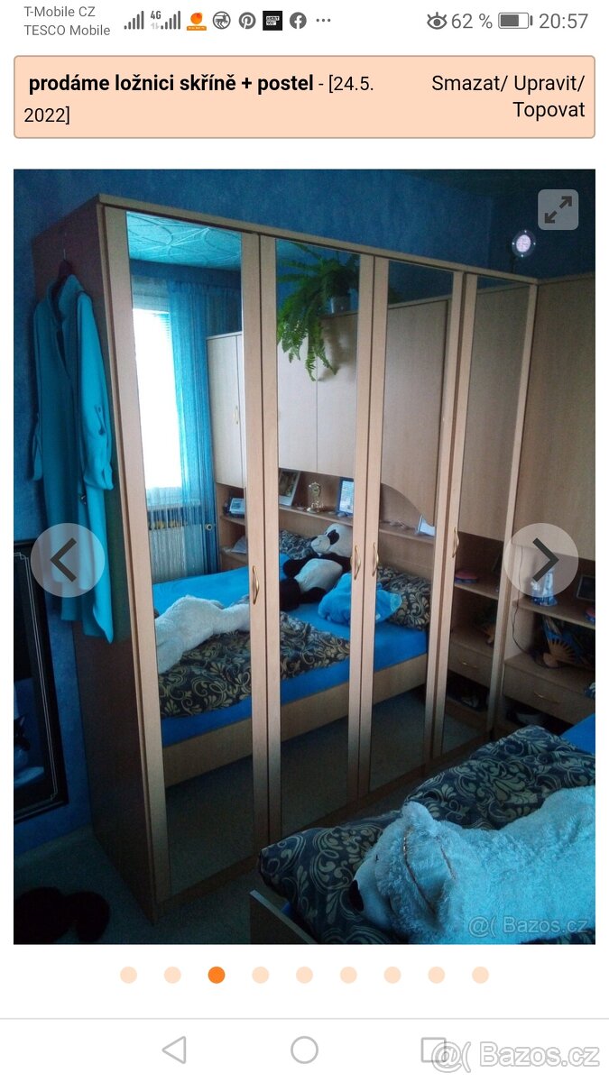 Komplet ložnice
