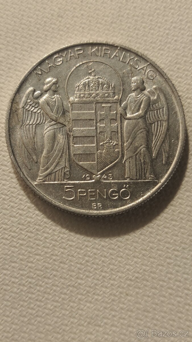 Mince 5 Pengo 1943 r.