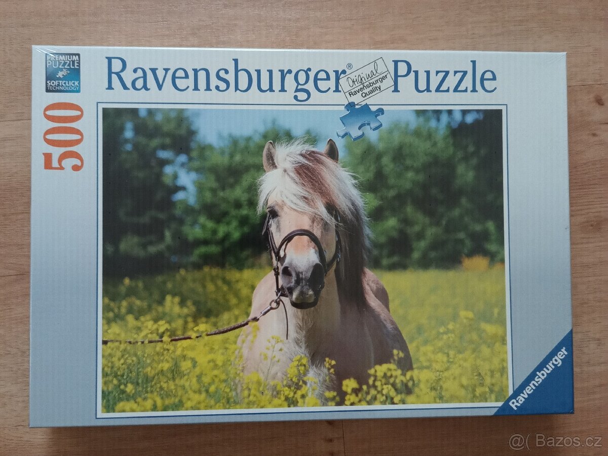 Nové puzzle kůň