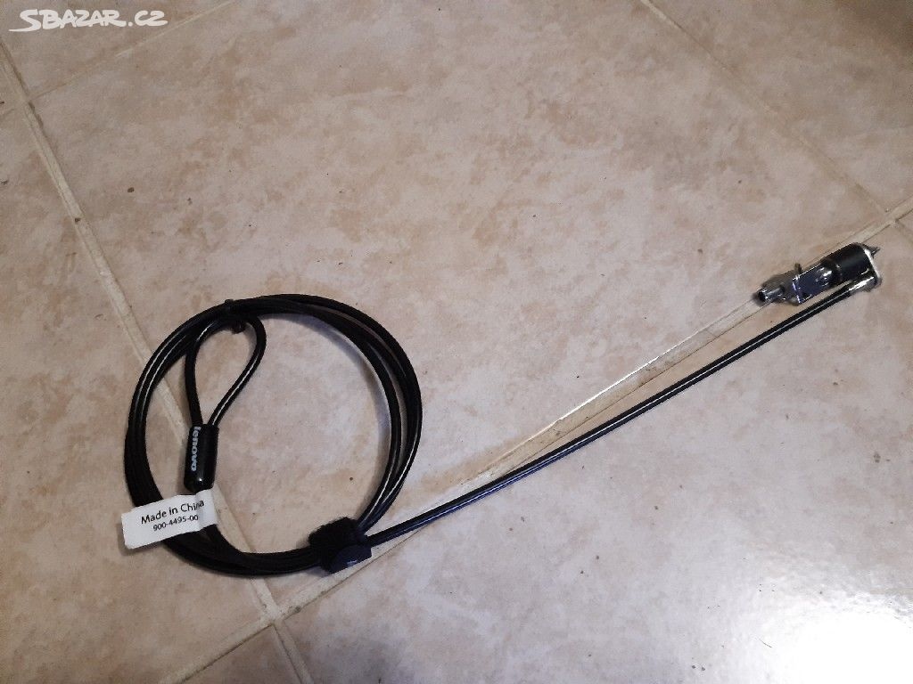 2x Lenovo + 1x HP bezpečnostní kabelový zámek