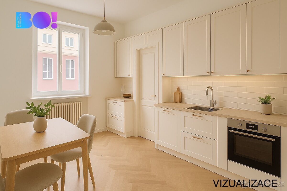Prodej prostorného bytu 4+1, 98 m² – na ul. Puchmajerova - C