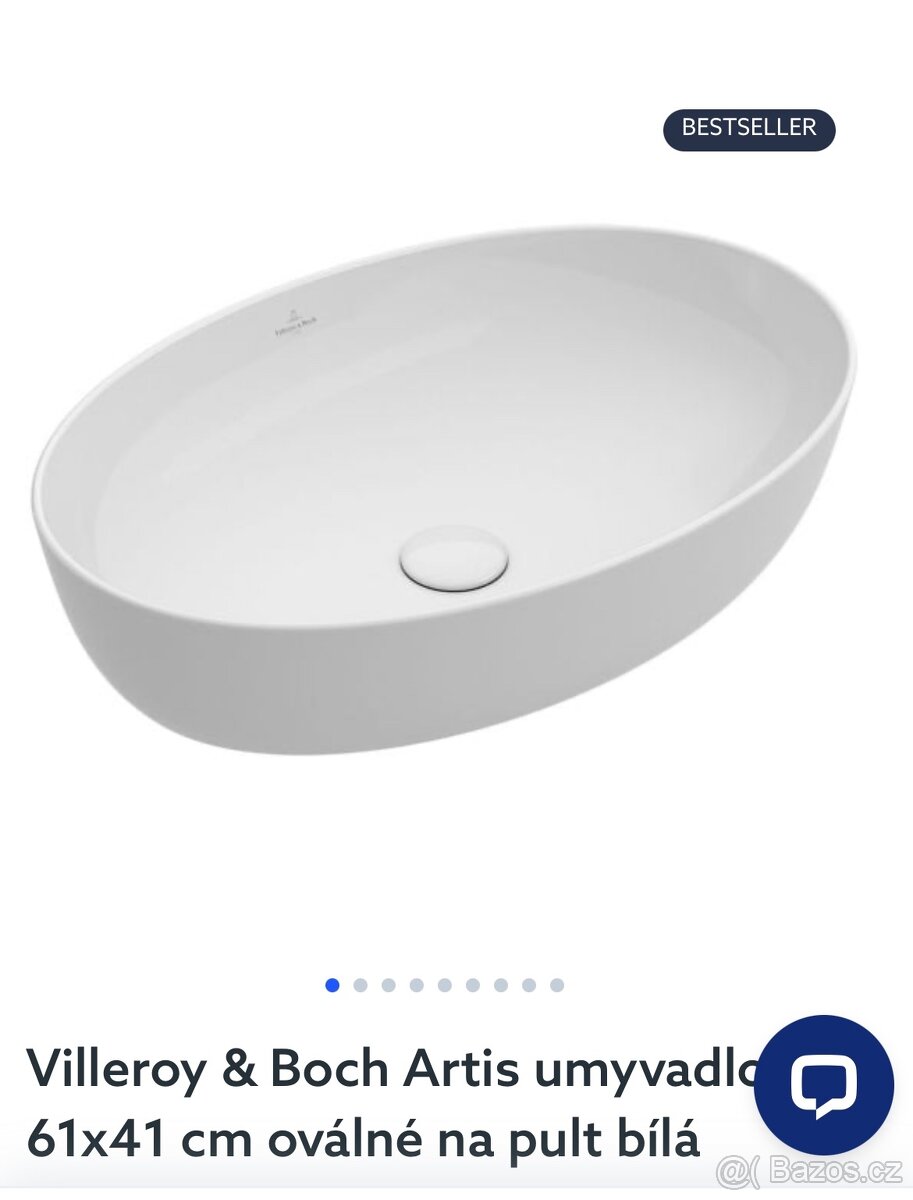 Umyvadlo Villeroy & Boch 61 x 41 cm