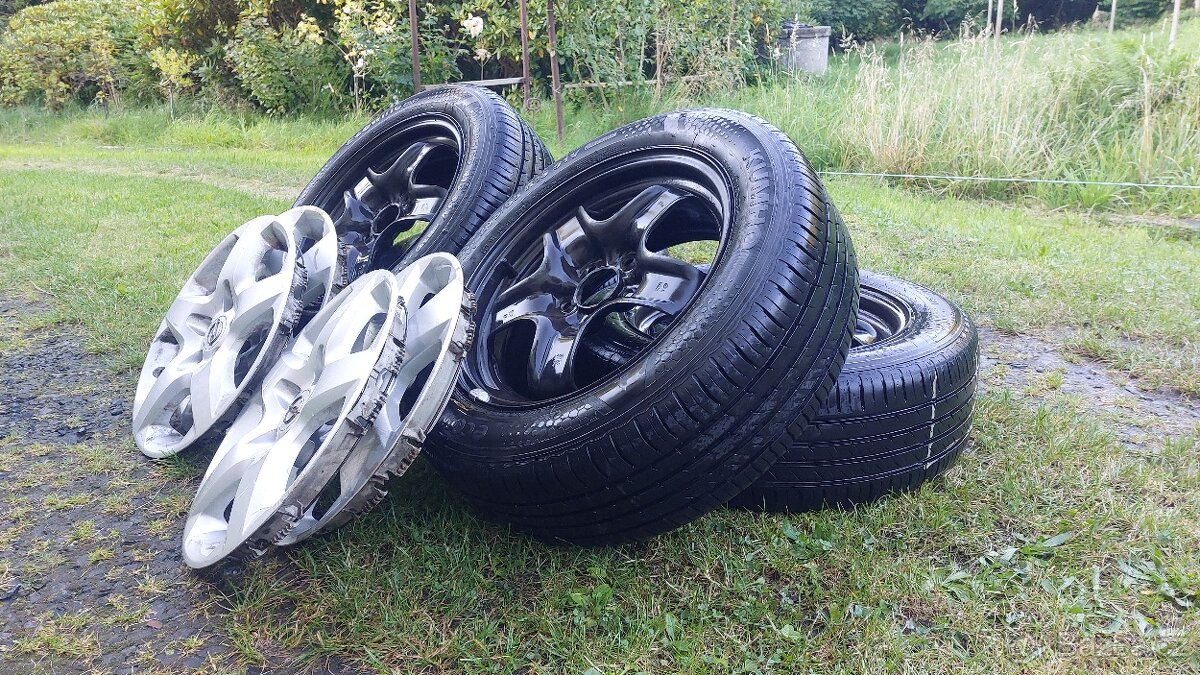 Letní kola Opel R16 5x110 - vzorek 5mm