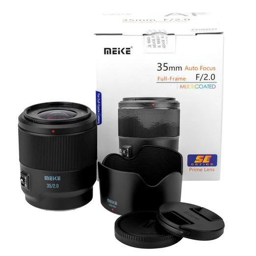 Meike 35mm F2.0 Auto Focus Lens (STM Motor) pro panasonic L