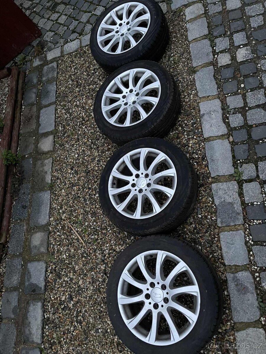 Kompletní Al disky s pneumatikami 215/55R17