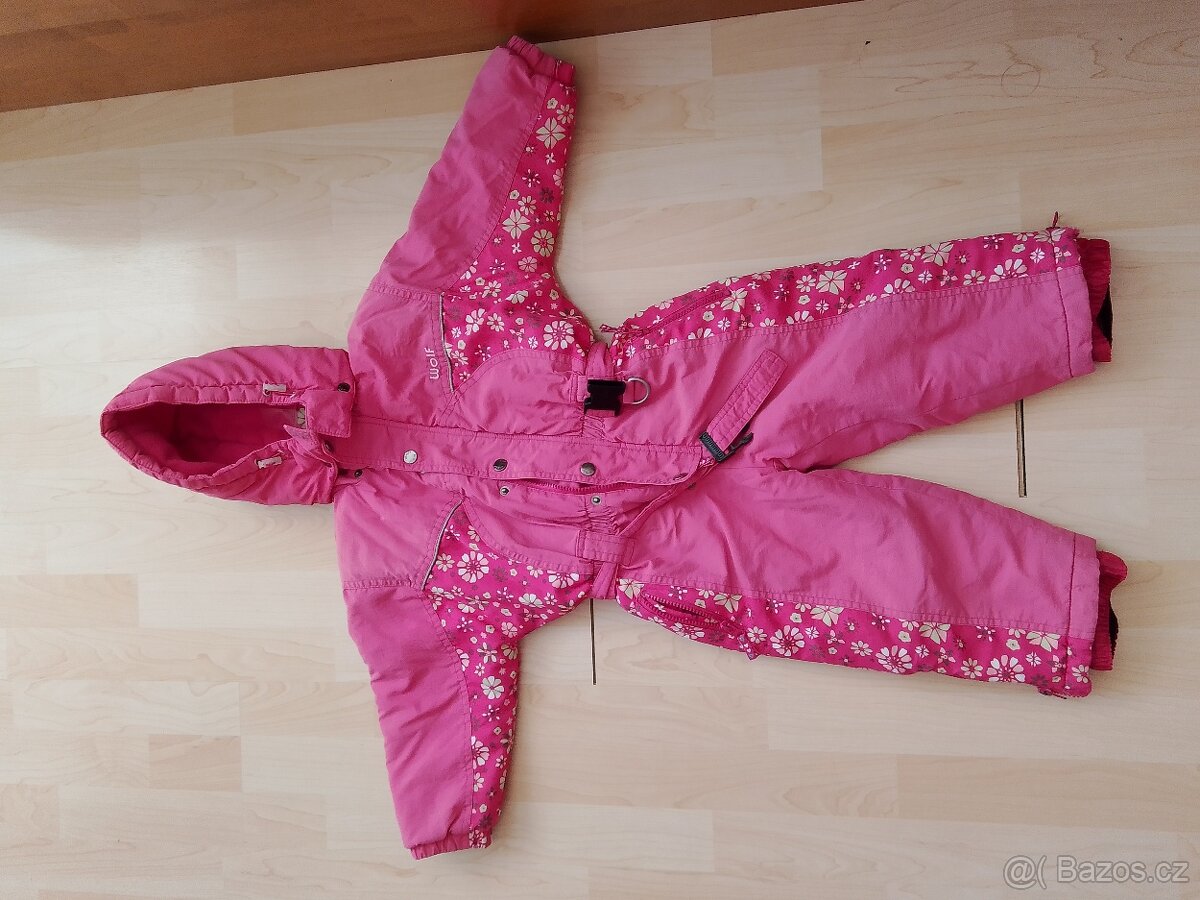 Zimní kombinéza dívčí Wolf vel.86