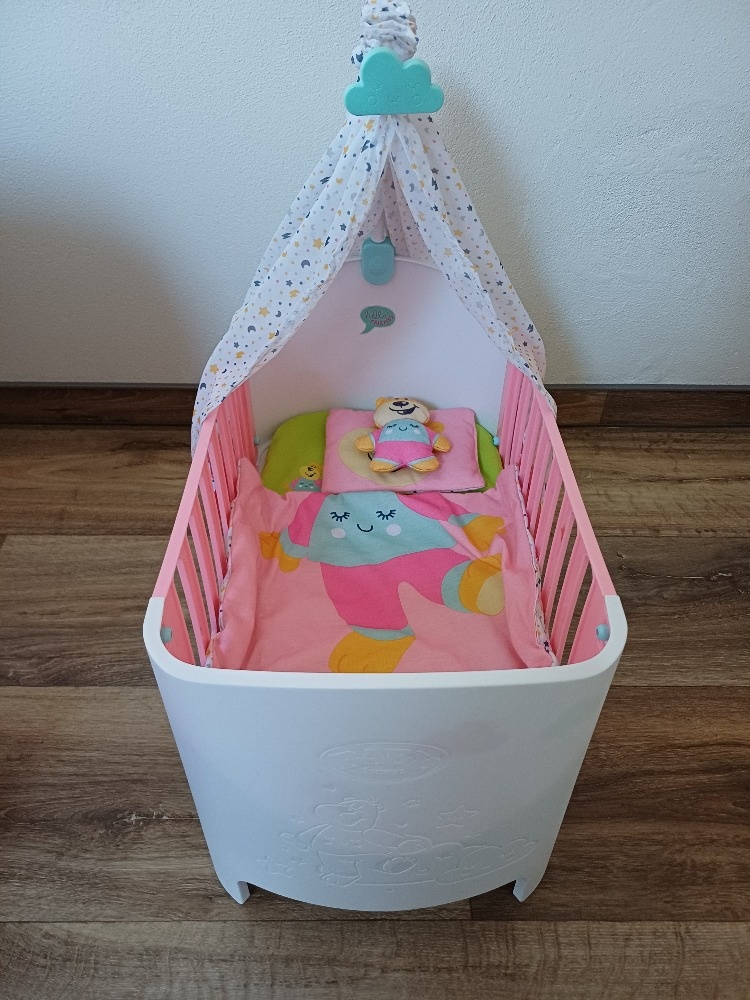 Postýlka pro panenky Baby born
