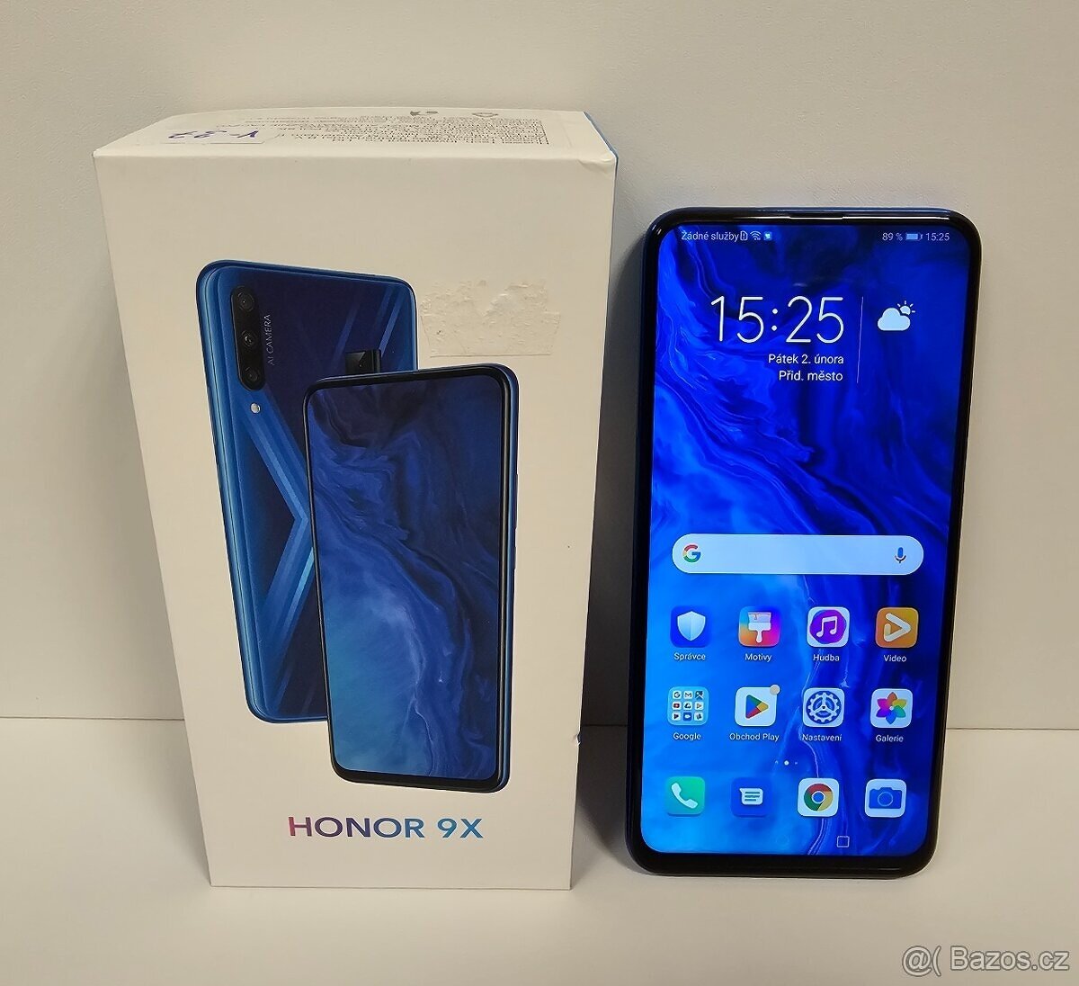 Honor 9x 128GB Blue Nový Záruka 6 Měsicu