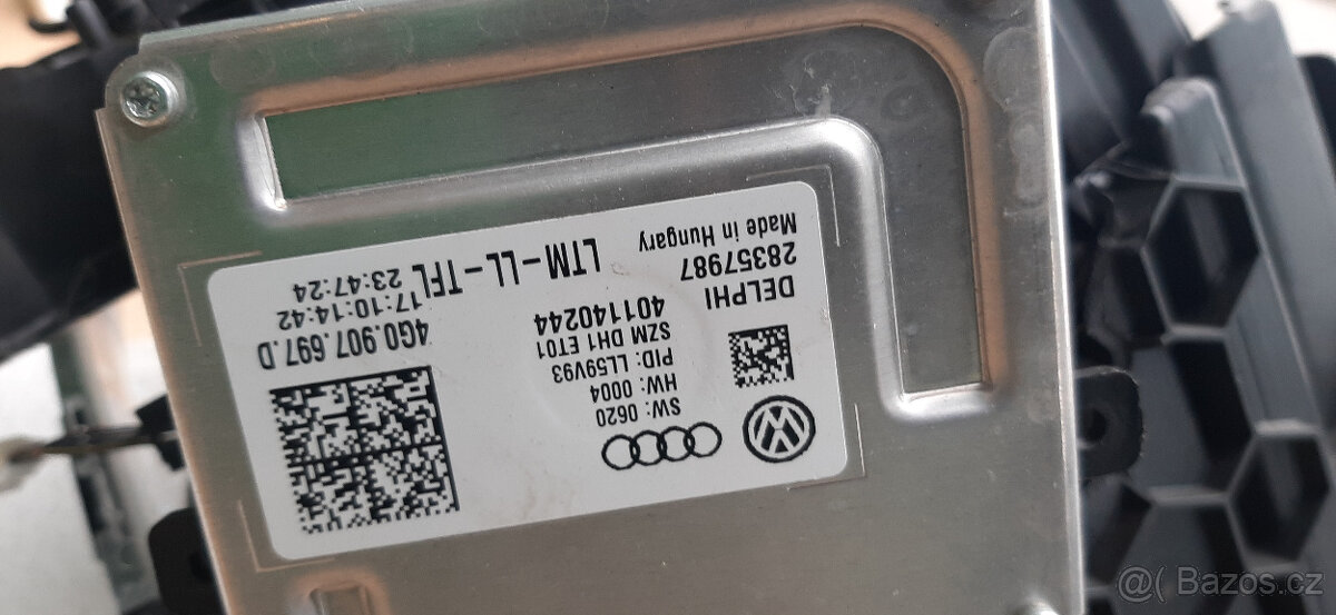 4G0907697D řídící jednotka xenonu Škoda vw