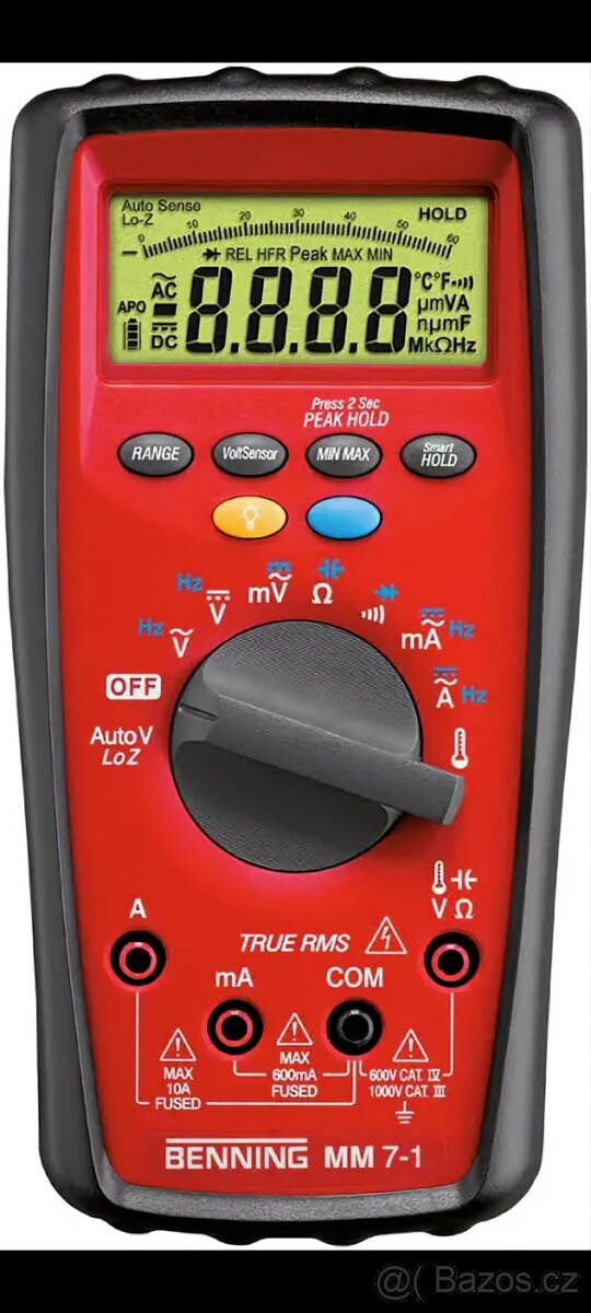 Benning MM 7-1 - Digitální multimetr - 14dní starý - zaruka