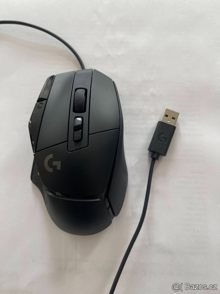 Logitech G502 X Black senzor HERO 25K 13 prog. tlačítek