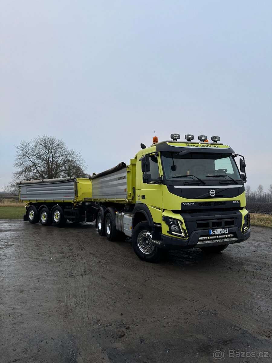 Volvo FMX 540 6x4 + Schwarzmuller tridem