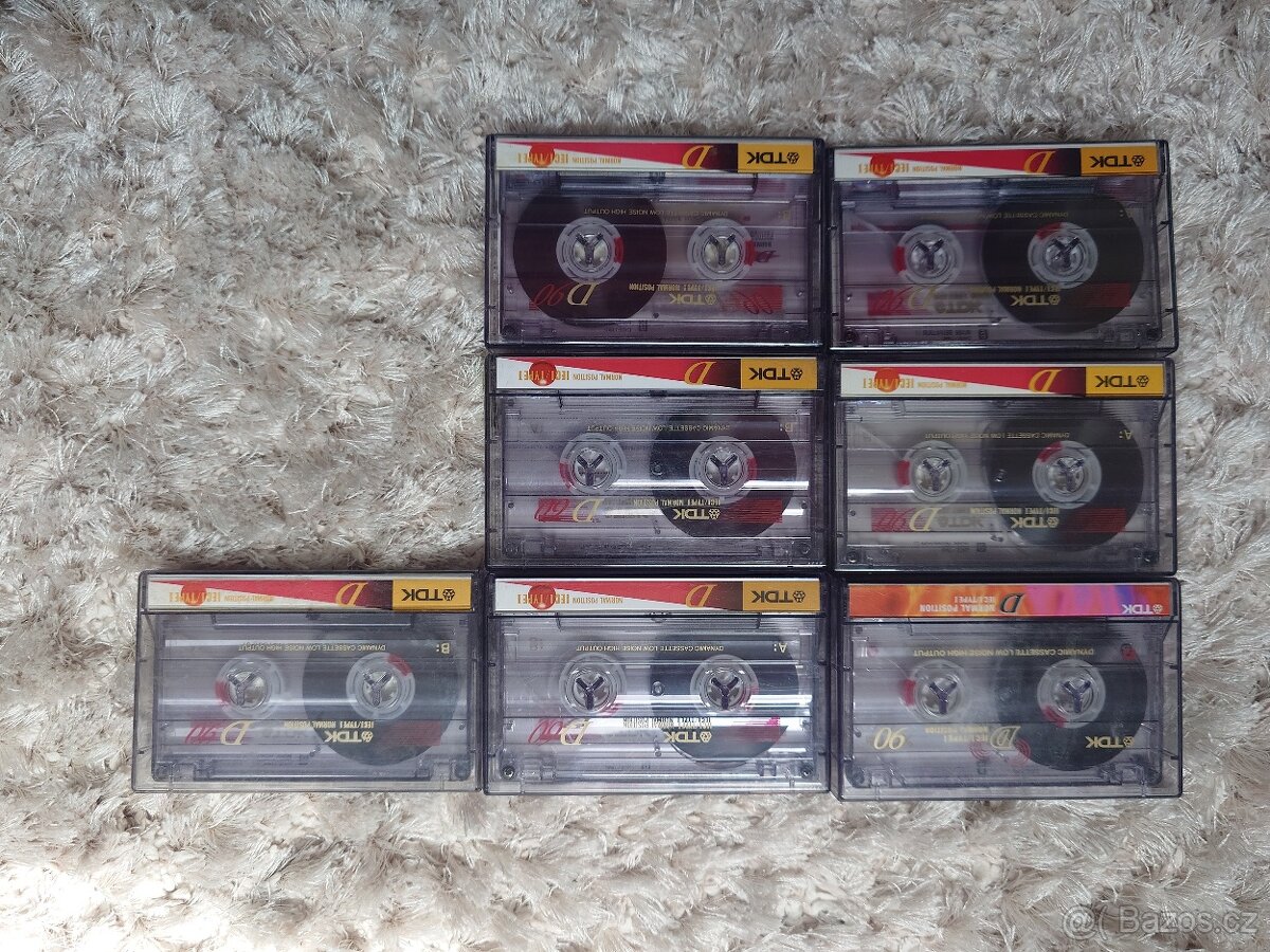 Audio kazety TDK - D