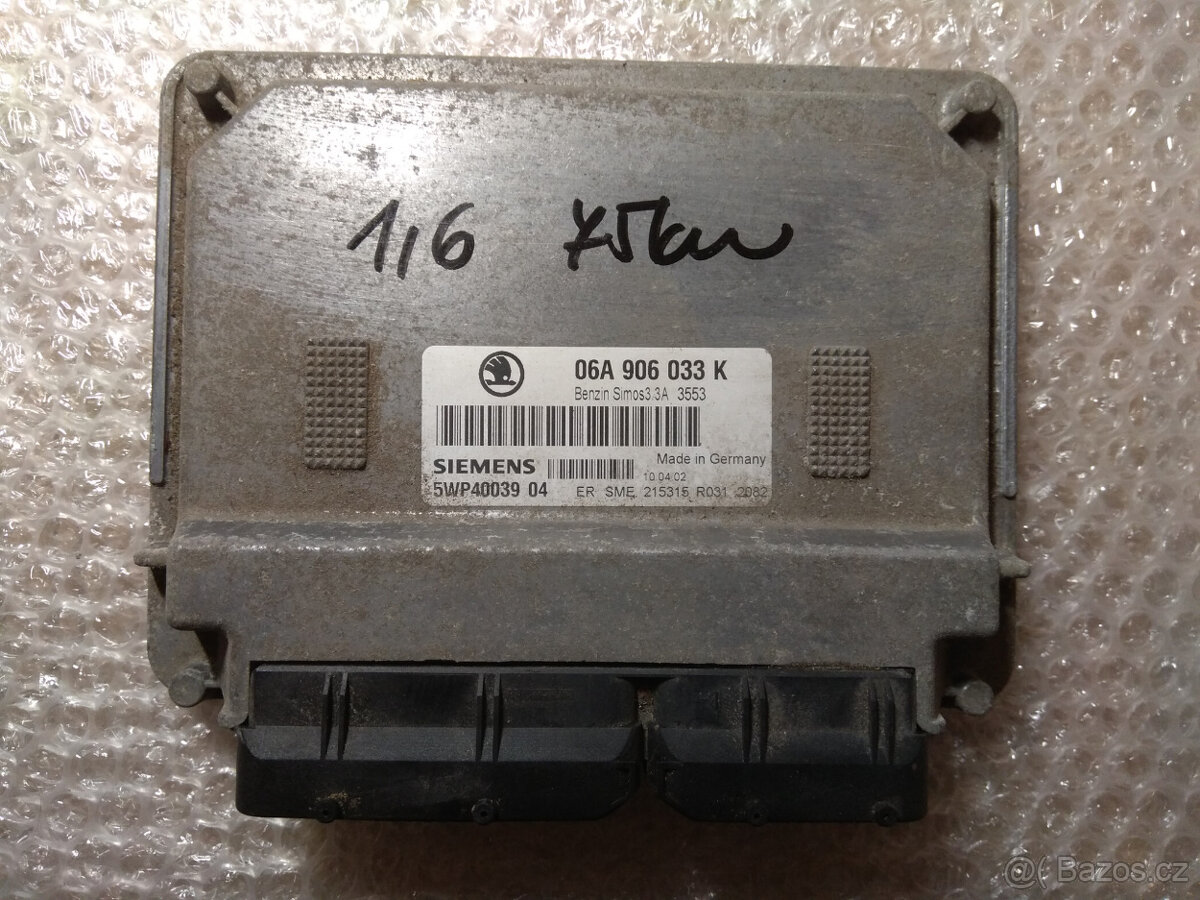 Simos 3.3A, 7.1A, 06A906033, vag 1.6 75kw, plug&play