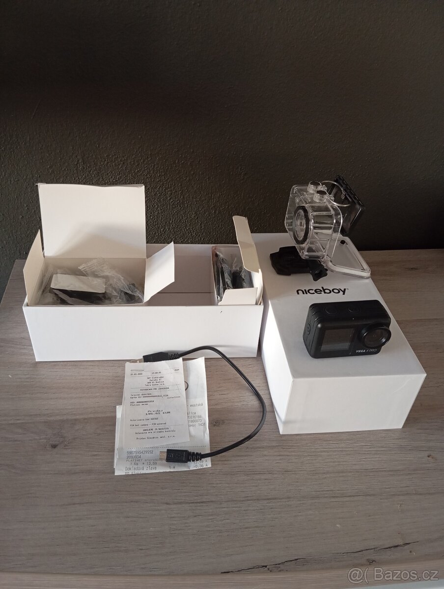 Niceboy Vega x PRO + príslušenstvi (vodotesna)