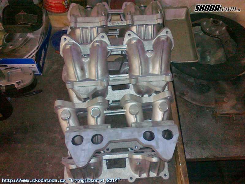 Sání přes hlavu Škoda