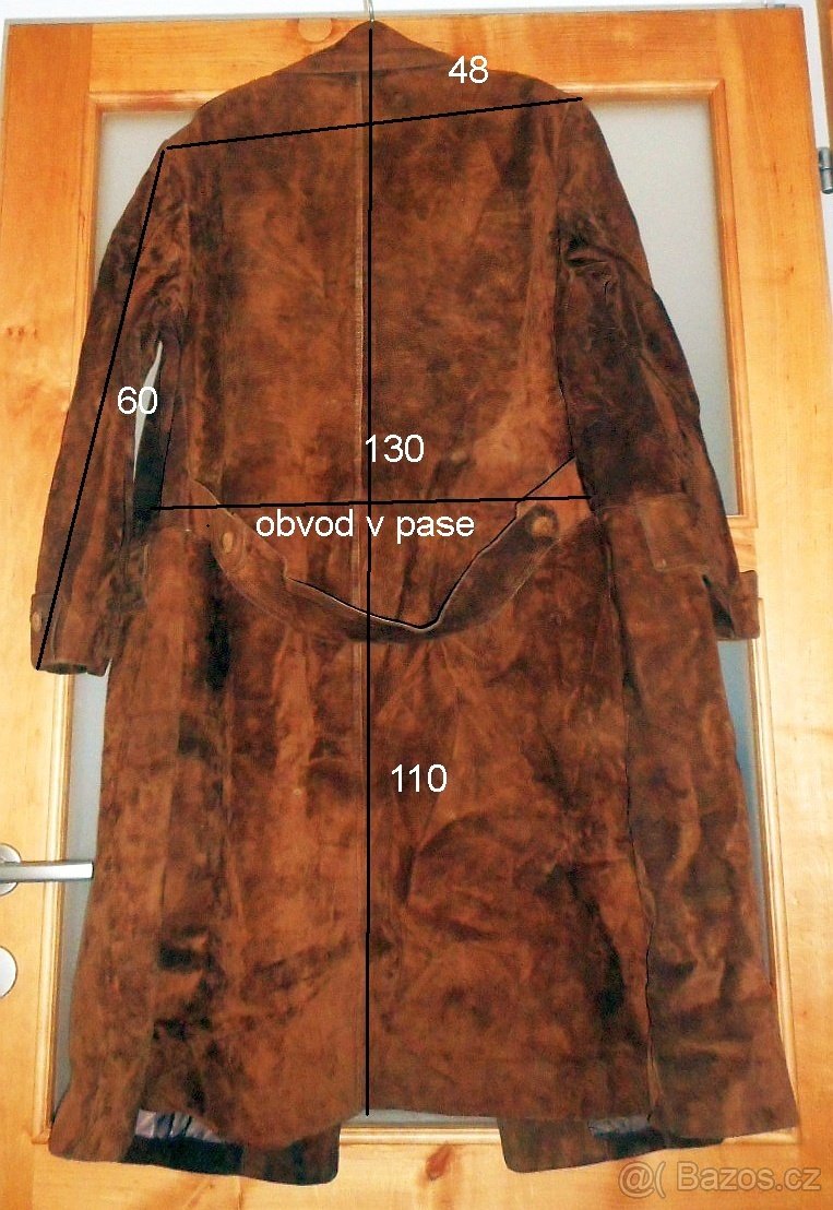 dámský semišový kabát