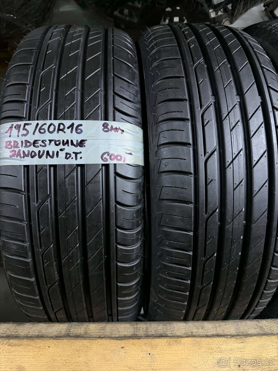 195/60r16 nové Letní Bridgestone