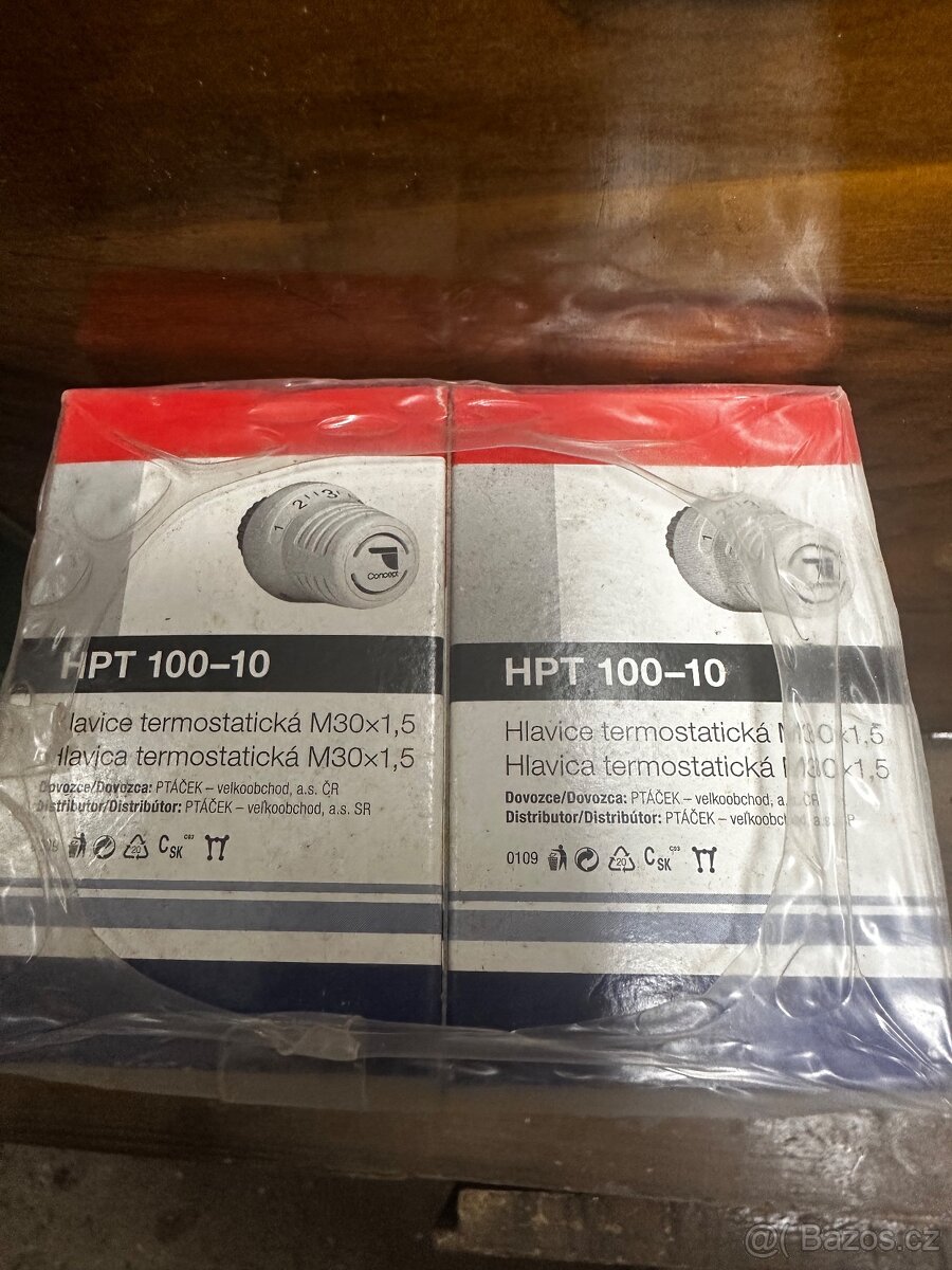 termostatické hlavice Concept HPT 100