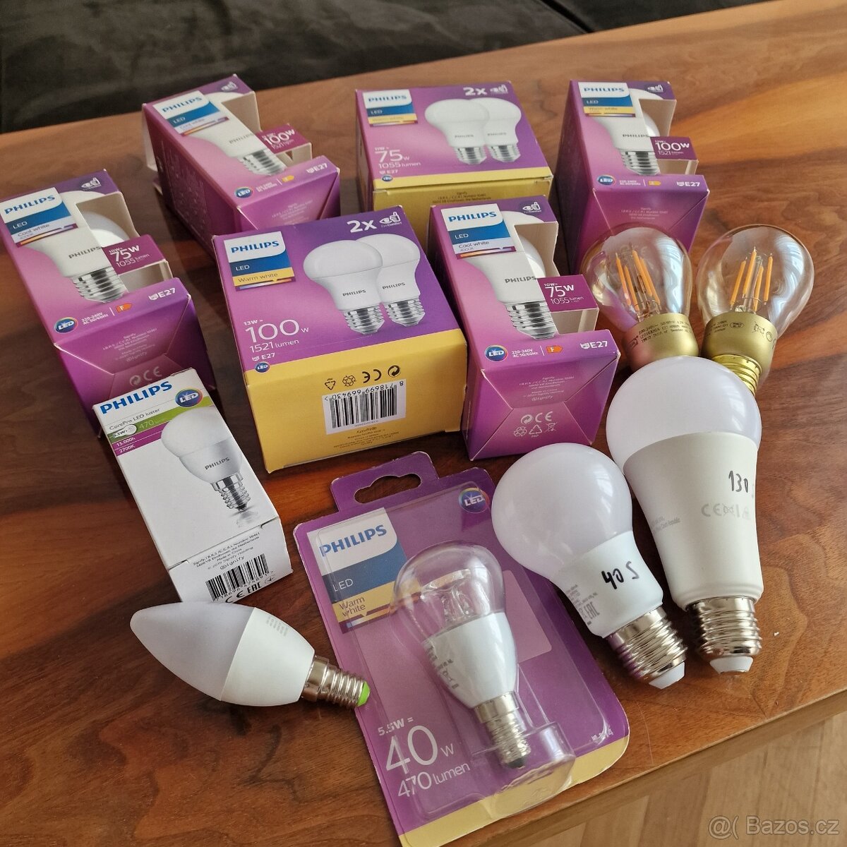 LED žárovky různé druhy