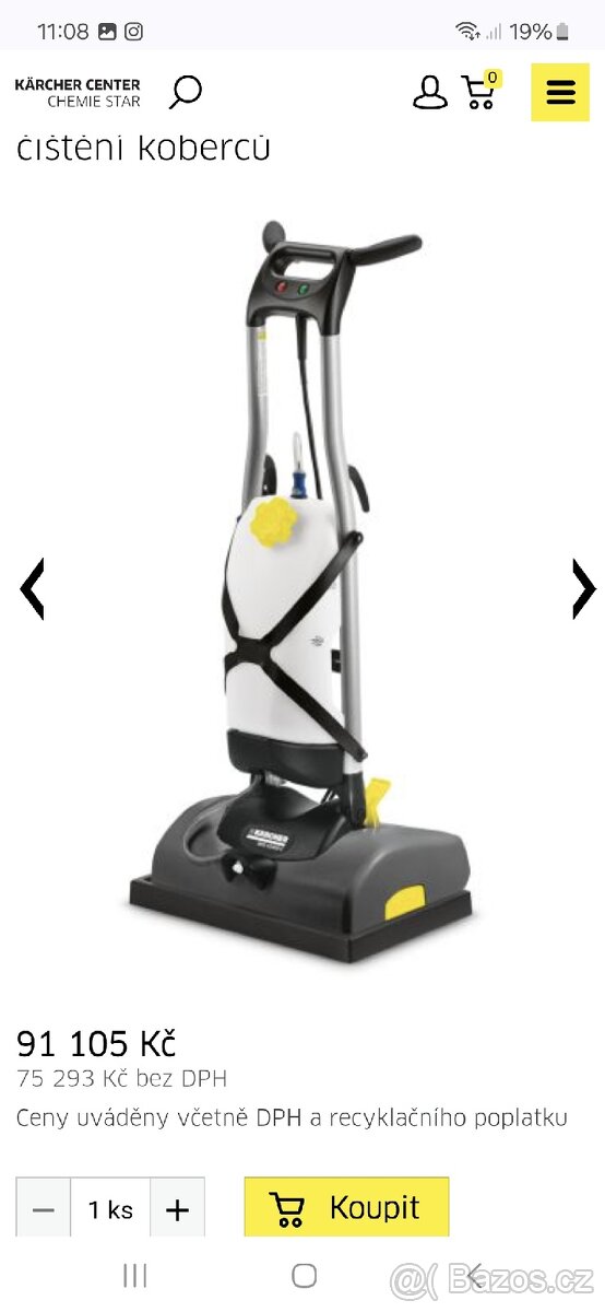 Karcher hotelový tepovac na koberce