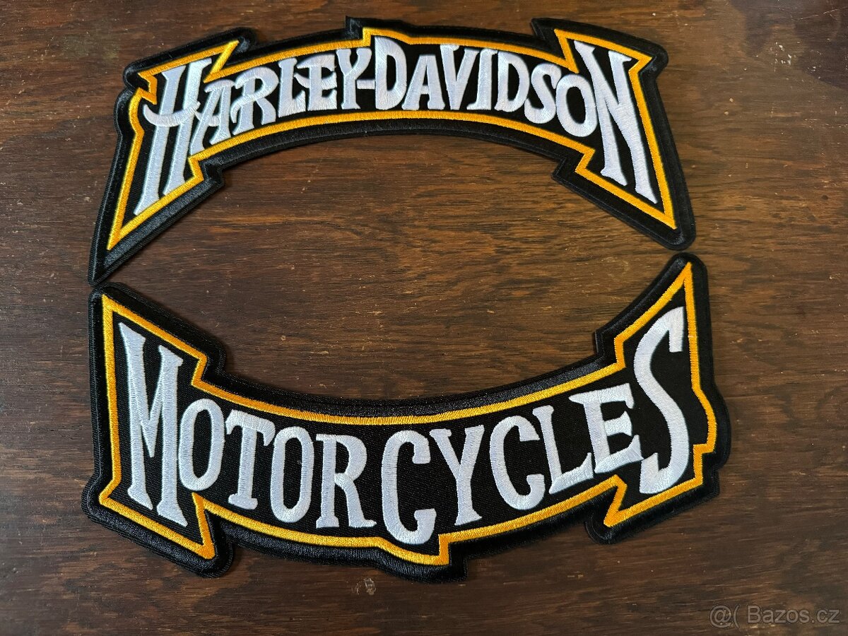 Nažehlovací Nášivky Harley Davidson