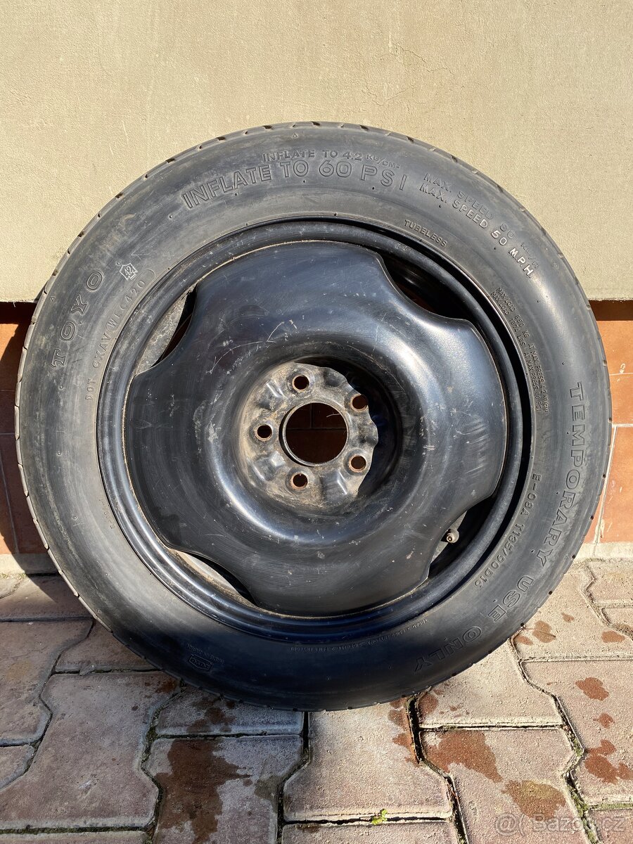 Rezerva / dojezdové kolo T135/90D16,J16X4T