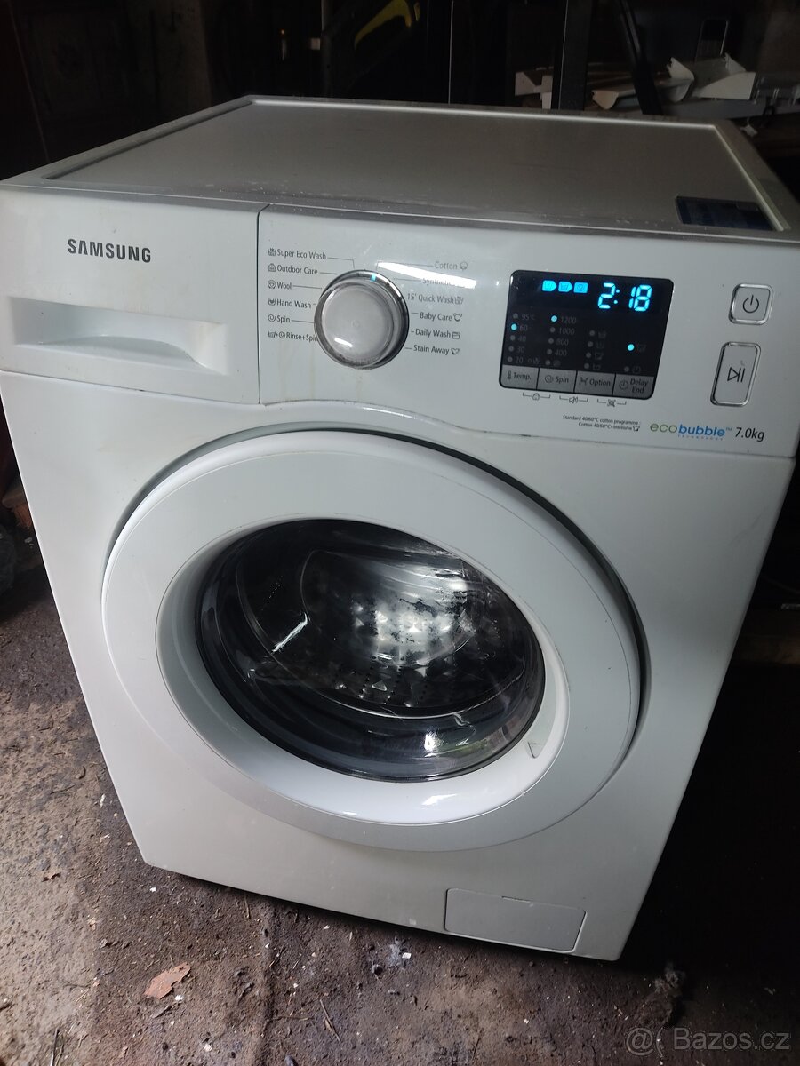 Samsung eco bubble, 7kg,0-1200 ot.