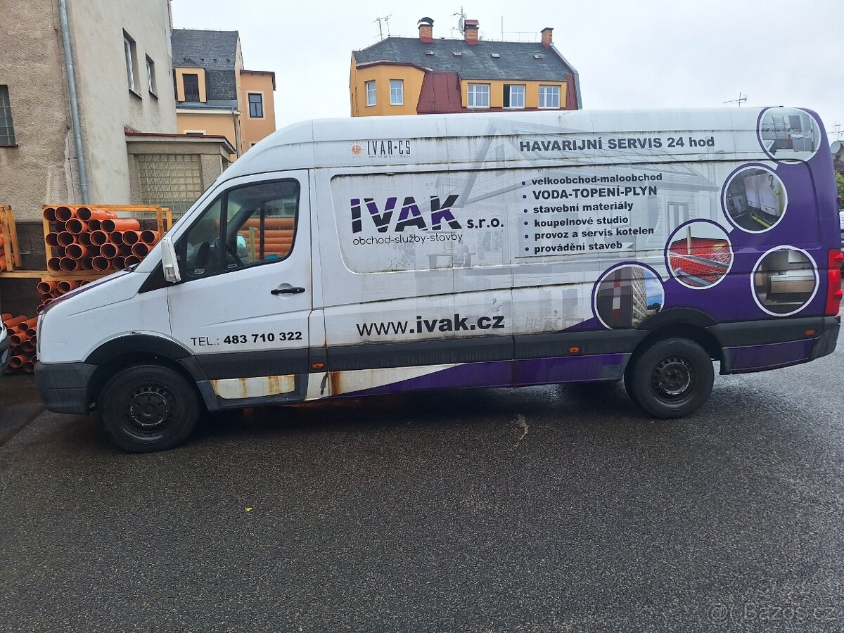 VW CRAFTER 2007 100KW 314 tis. km,