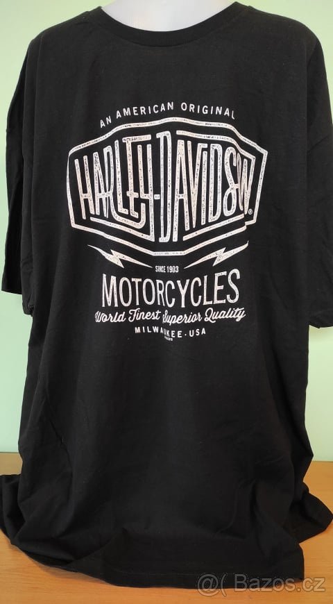 NOVÉ triko Harley Davidson 3XL více vzorů a barev