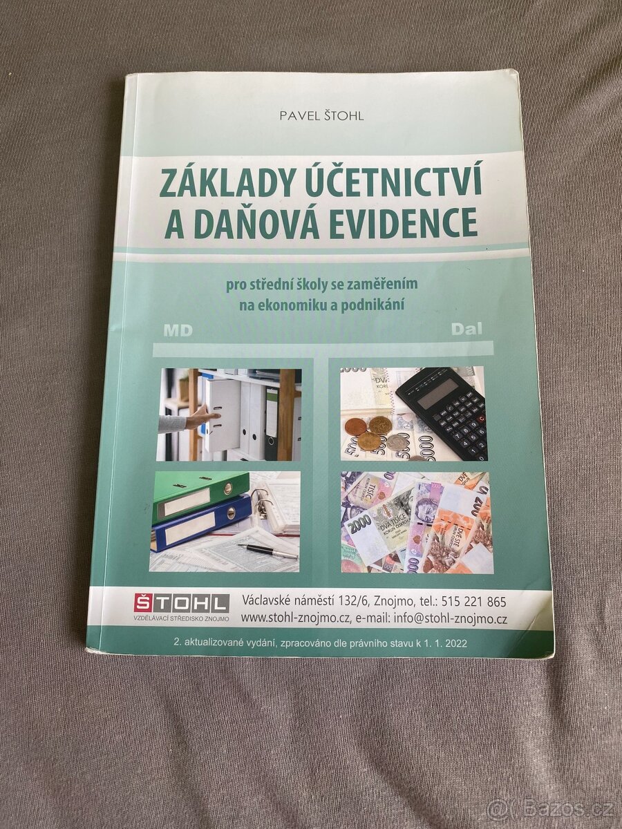 Prodám učebnici do účetnictví