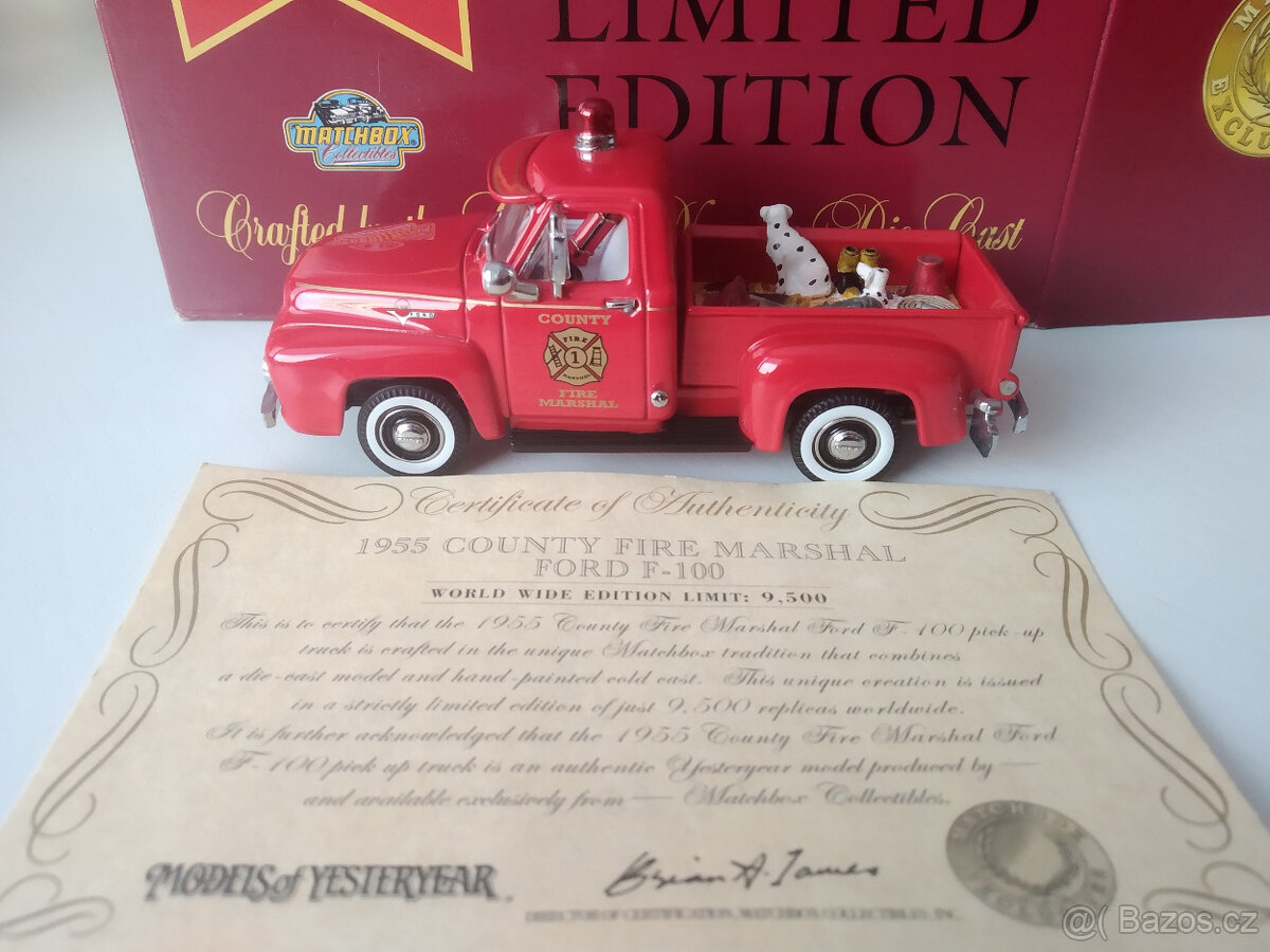 Matchbox Yesteryear YRS06SA-M fire