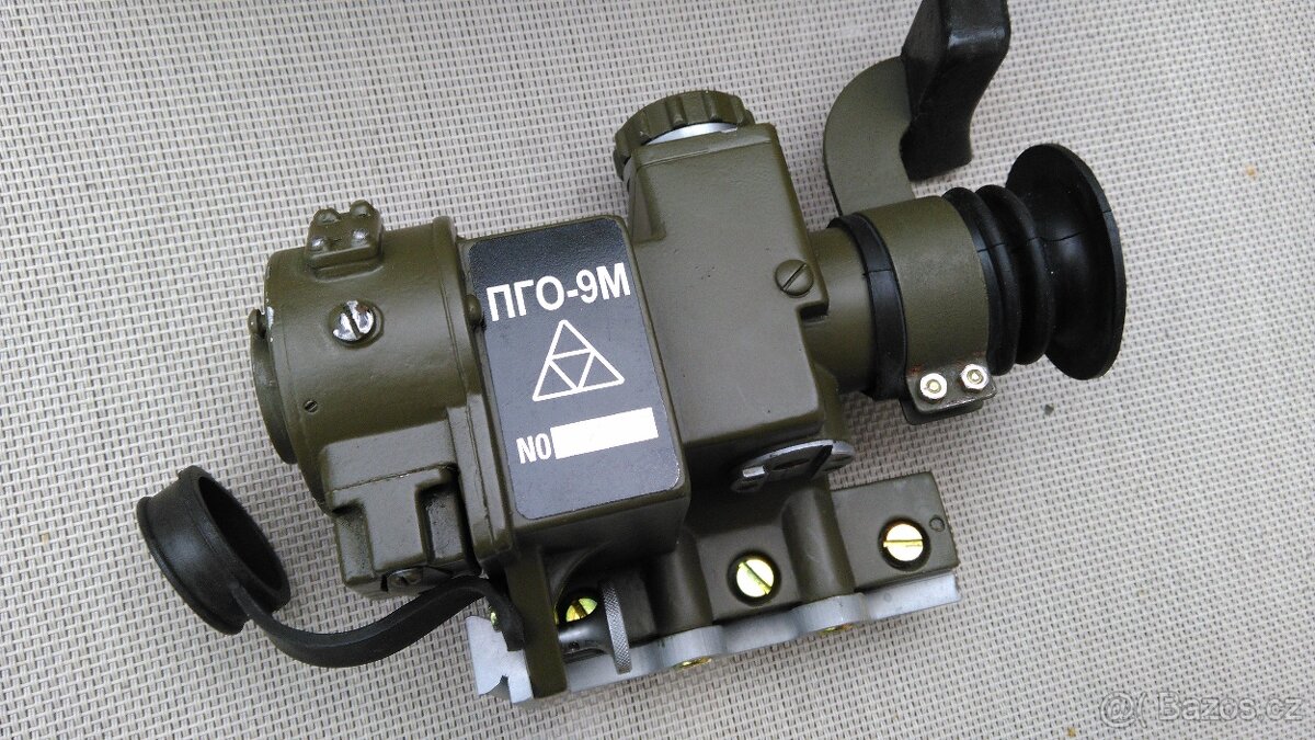 tarasnice SPG9 optika samopal vojenská ačr dalekohled
