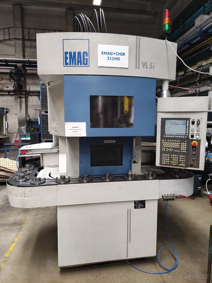 CNC vertikální soustruh EMAG VL5i F.