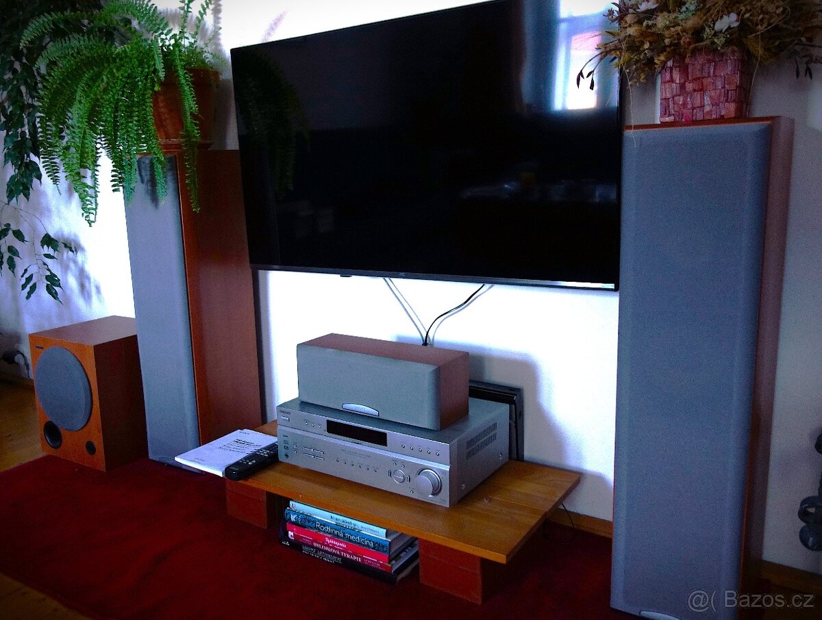 Domácí kino Sony SS-MF450H 5.1 + zesilovač STR-DE497