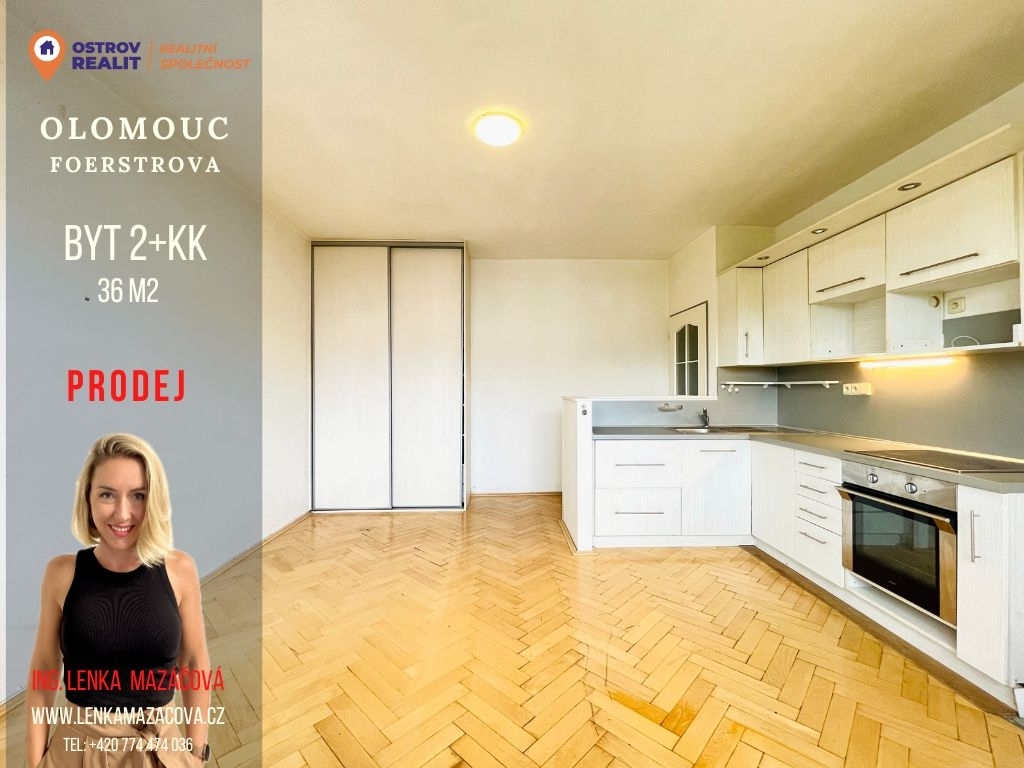 Prodej byt 2+kk, 35 m2, Olomouc, Foerstrova