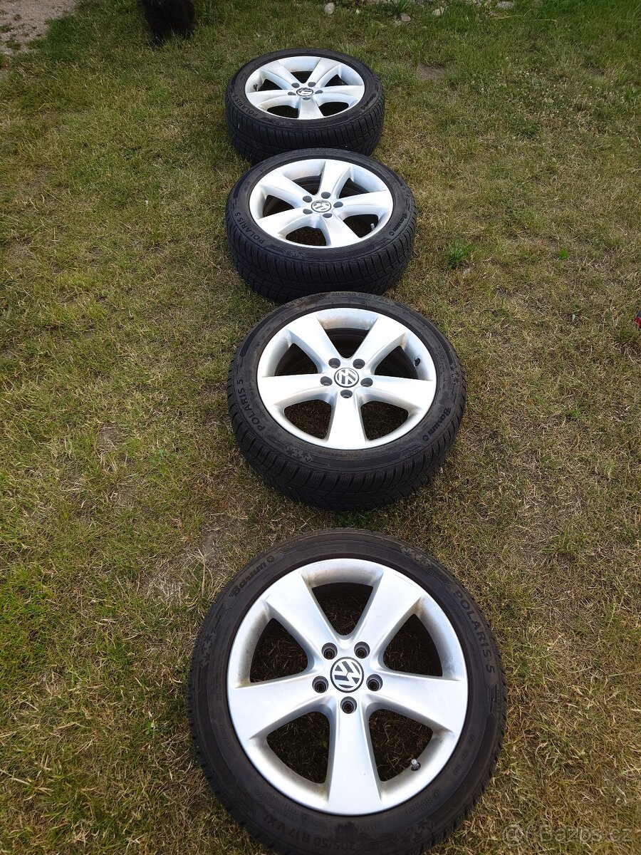 ALU sada VW - Barum Polaris 5 - 205/50 R17 V XL