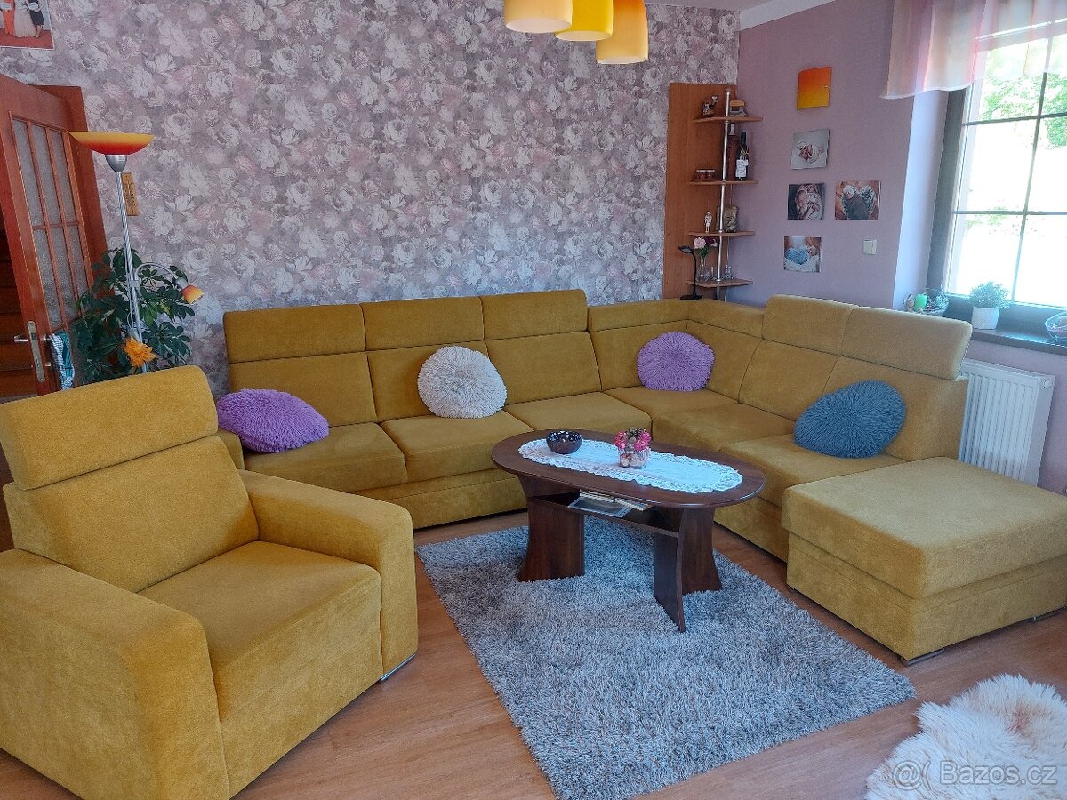 Rohová sedací souprava