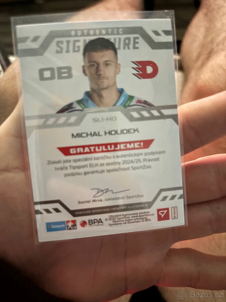 Kartička Michal houdek