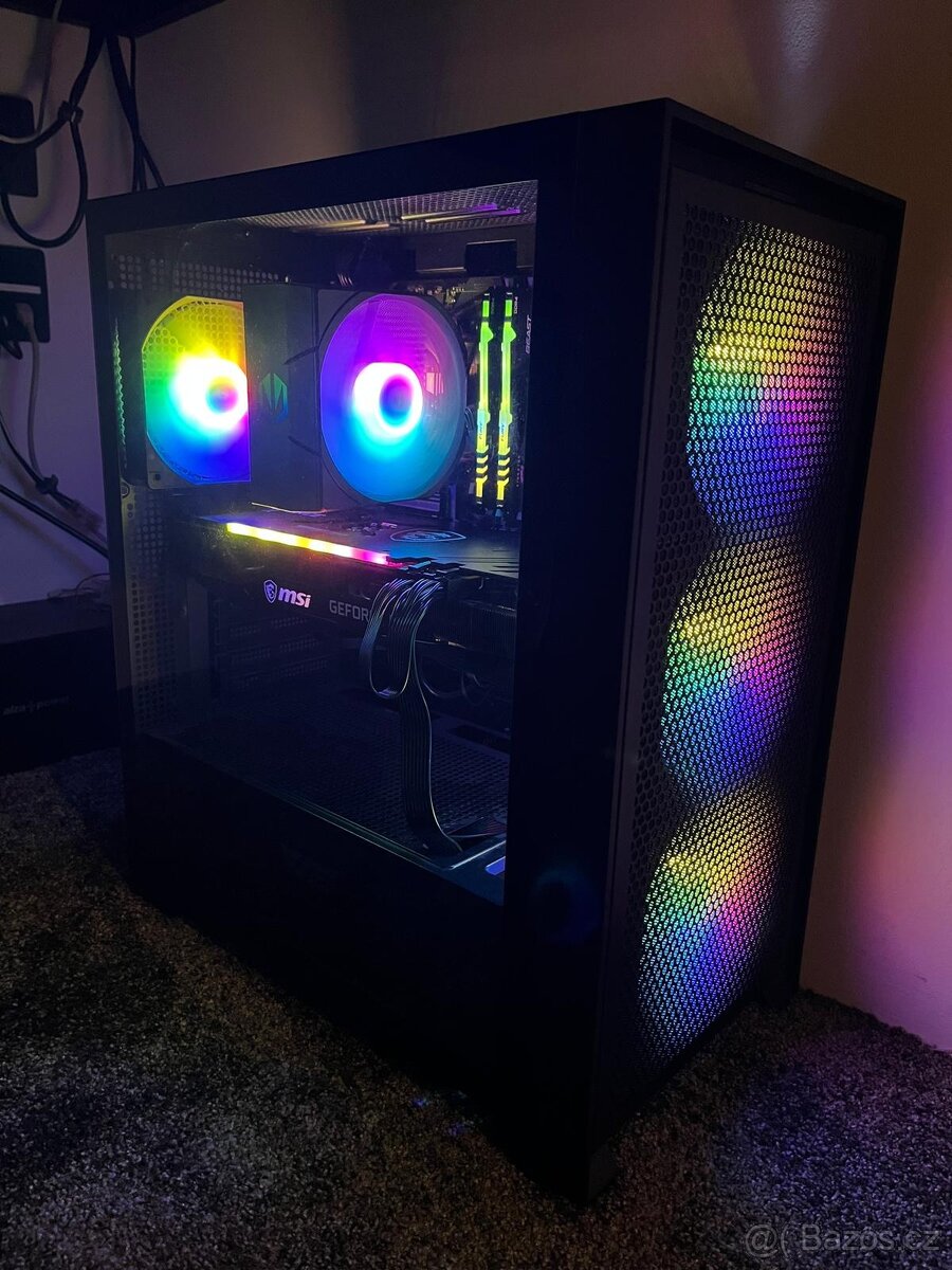 Herní PC Rtx 3070 / Ryzen 7 5700X / 32g