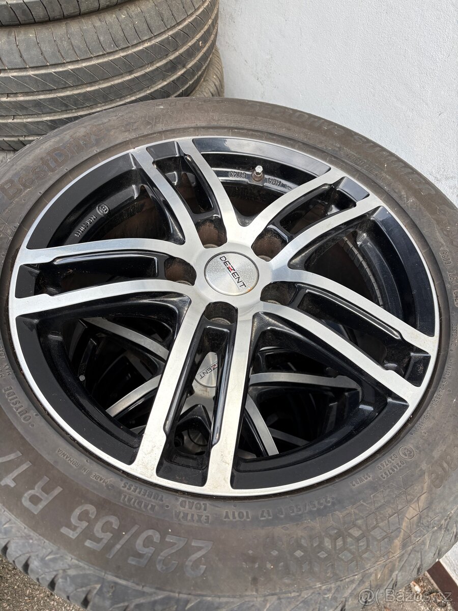 Sada alu kol s pneu r17
