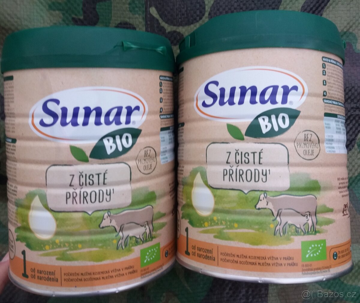 Sunar 1 BIO, počáteční kojenecké mléko NEOTEVŘENÉ
