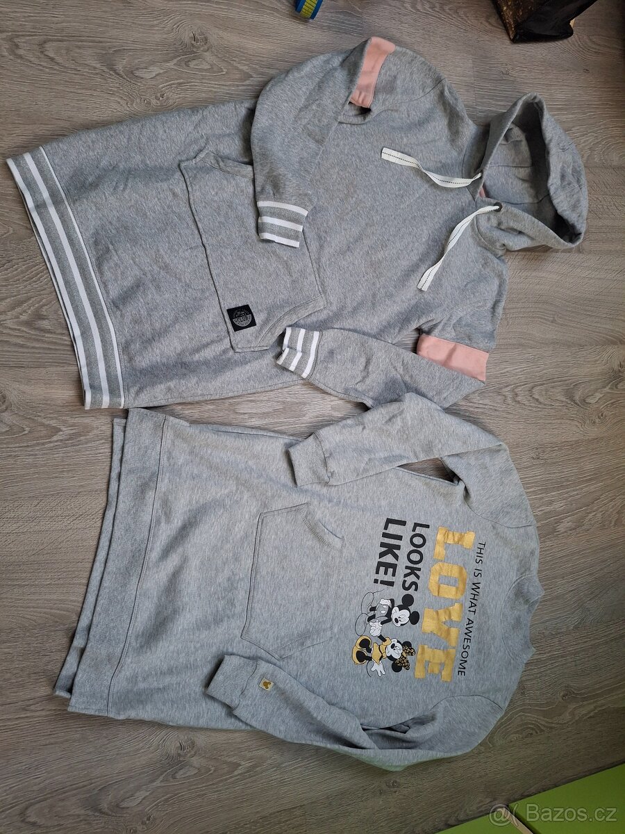 Dlouhé mikinové šaty S,XS