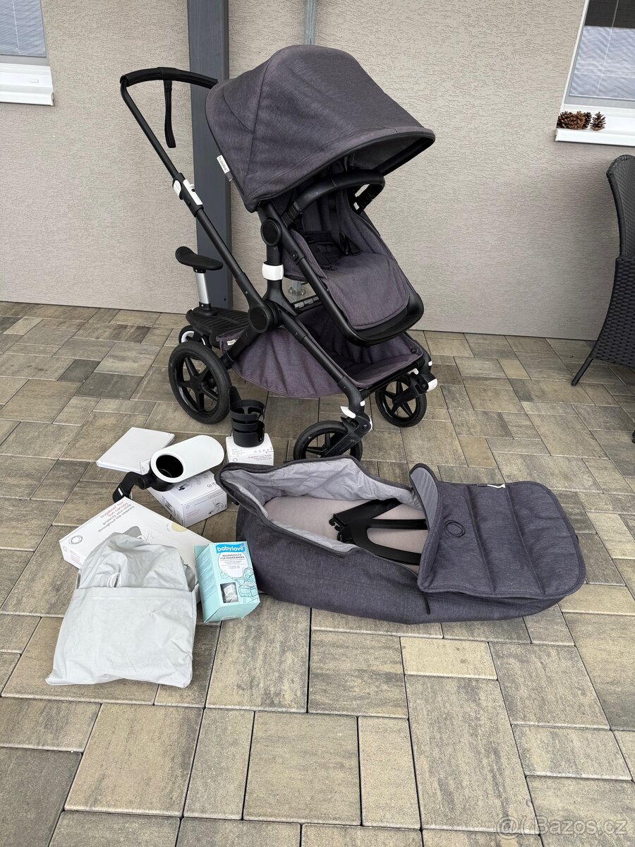 Kočárek Bugaboo Fox2 Mineral complete Black/washed black